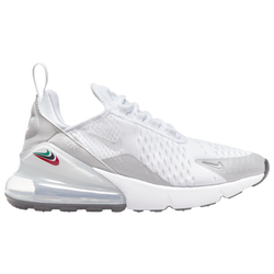 Girls' Grade School - Nike Air Max 270 - White/Grey