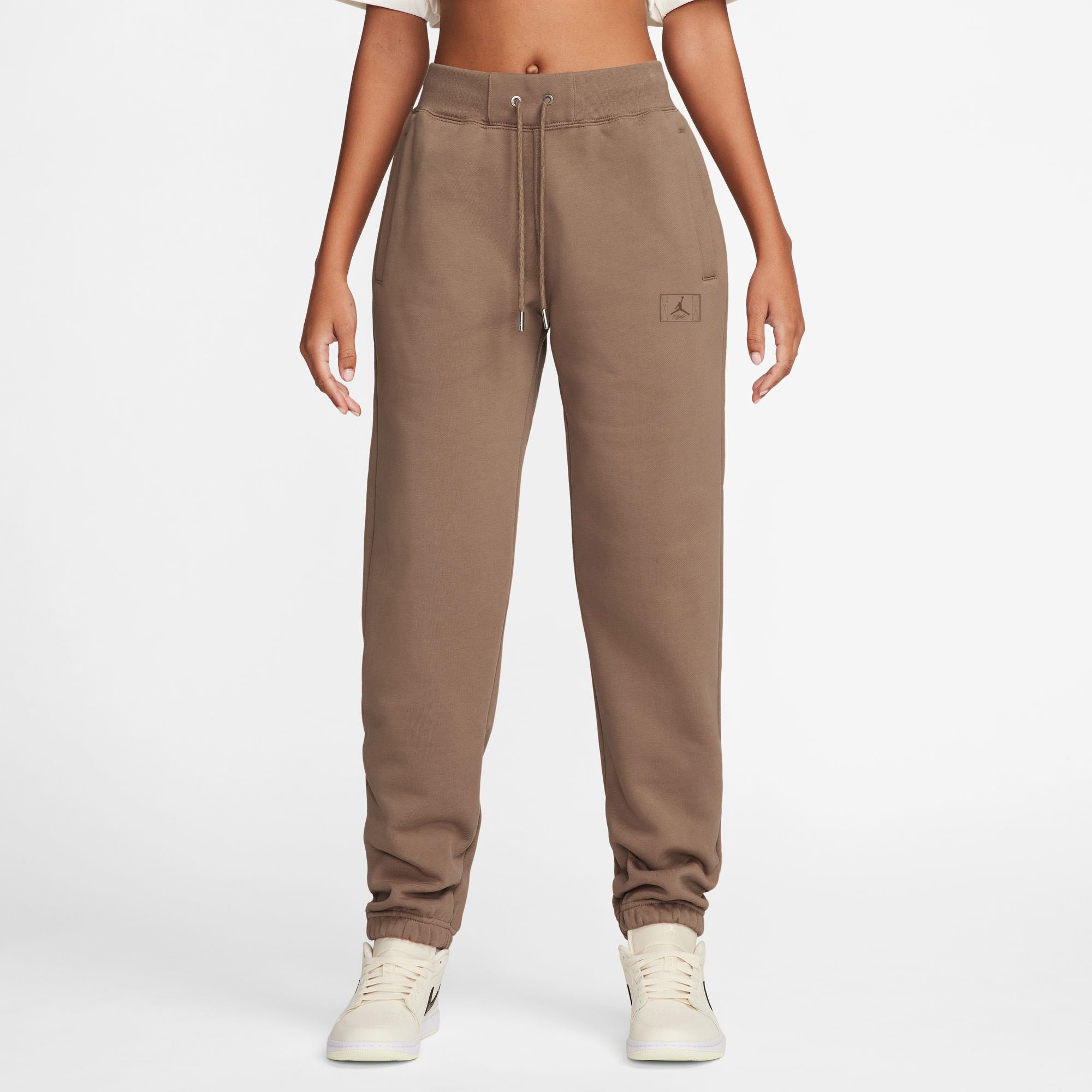 Jordan Flight Fleece Pants Brown