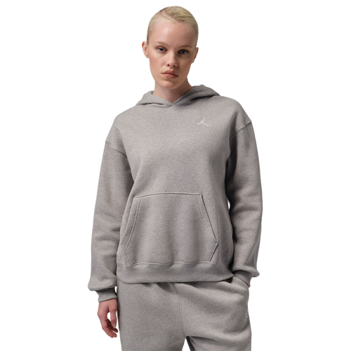 WOMENS - Jordan Brooklyn Fleece Pullover 24 - White/Enigma Stone