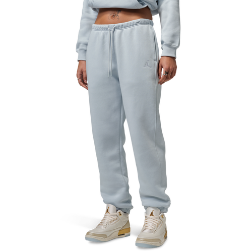 Jordan Brooklyn Fleece Pants - Jordan Aura/White