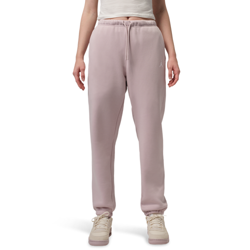 Jordan Brooklyn Fleece Pants - Jordan Particle Rose/White