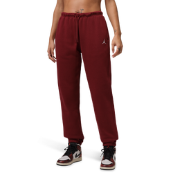 Women's - Jordan Brooklyn Fleece Pants - Team Red/White