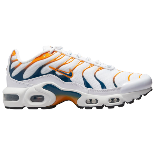 Nike Air Max Plus Sneakers In White/marina/kumquat