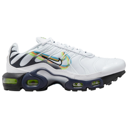 Boys' Grade School - Nike Air Max Plus - White/Black