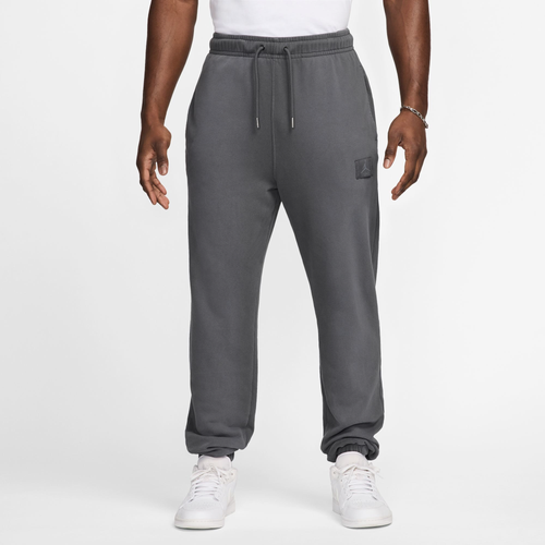 

Jordan Mens Jordan Flight Wash Fleece Pants - Mens Grey/Grey Size S