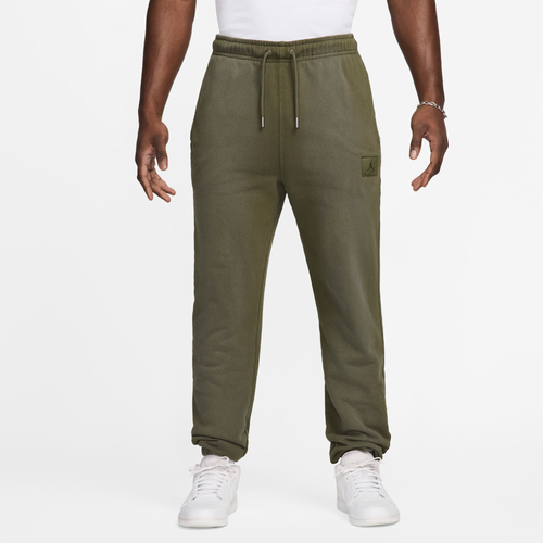 

Jordan Mens Jordan Flight Wash Fleece Pants - Mens Olive/Olive Size S