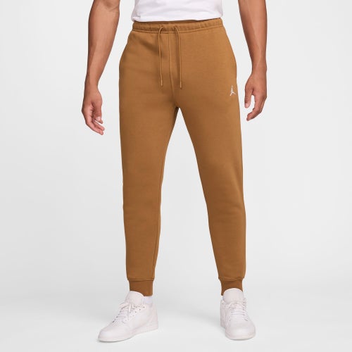 

Jordan Mens Jordan Brooklyn Fleece Pants - Mens White/Desert Bronze Size S