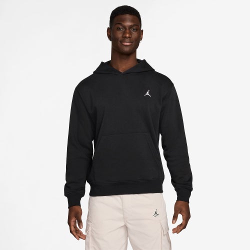 

Jordan Mens Jordan Brooklyn Fleece Pullover - Mens Black/White Size XXL