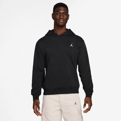 

Jordan Mens Jordan Brooklyn Fleece Pullover - Mens Black/White Size L