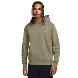 Men's - Jordan Brooklyn Fleece Pullover - Sail/Medium Khaki
