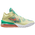 Nike LeBron XVIII Low - Men's White/Orange/Green