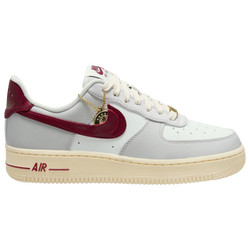 Women's - Nike Air Force 1 '07 SE - Photon Dust/Team Red/Summit White