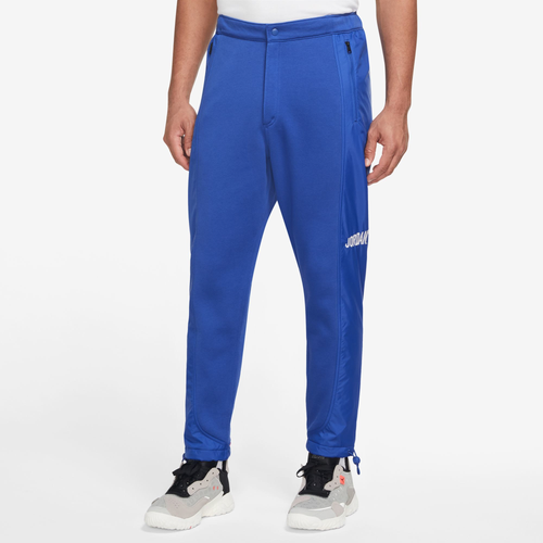 Jordan Mens  Flight Mvp Hbr Fleece Pants In Blue/white