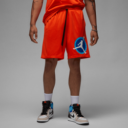 Men's - Jordan MVP Mesh Shorts - Rush Orange/White