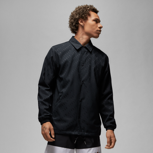 

Jordan Mens Jordan Essential Statement Coaches Jacket - Mens Black/Sail Size XL