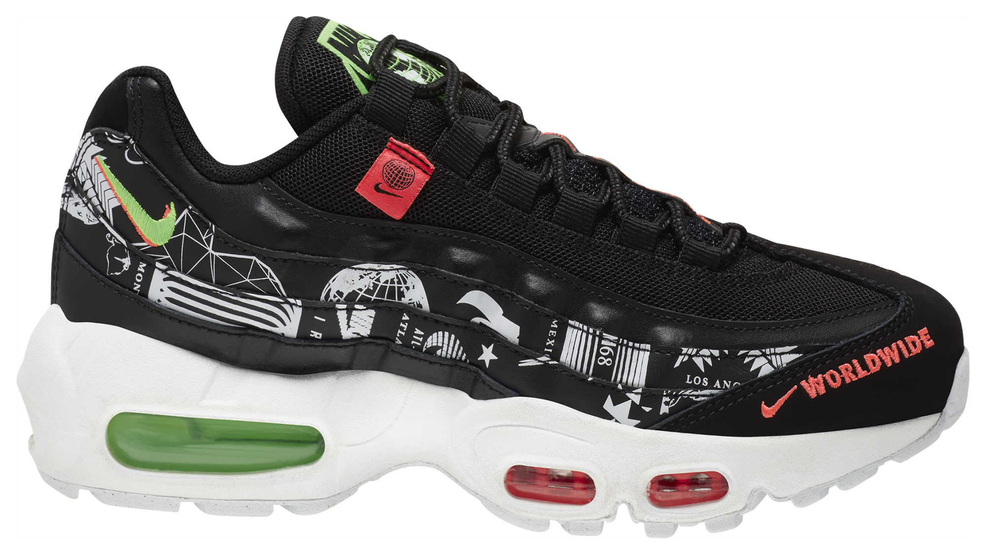 black n red air max