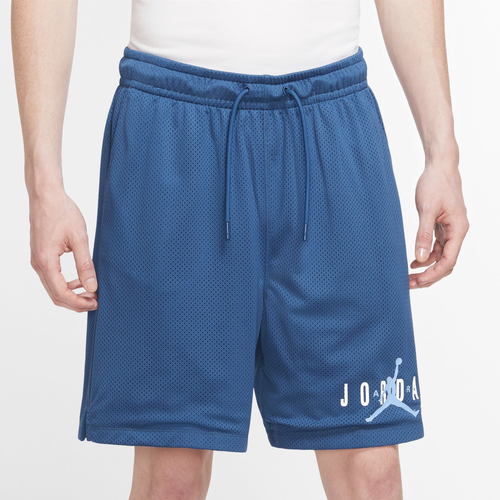 

Jordan Mens Jordan Essential Mesh GFX Short - Mens Blue/White Size M