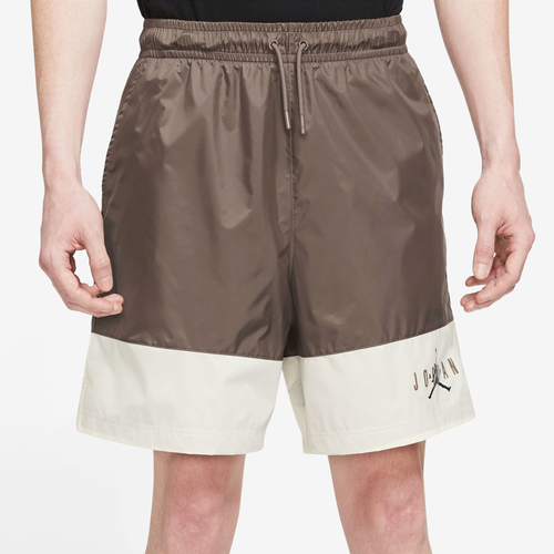

Jordan Mens Jordan Essential Woven Shorts - Mens Palomino/Black/White Size S