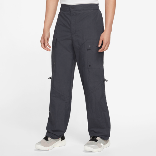 

Jordan Mens Jordan 23E Statement Woven Pants - Mens Black/Black Size L