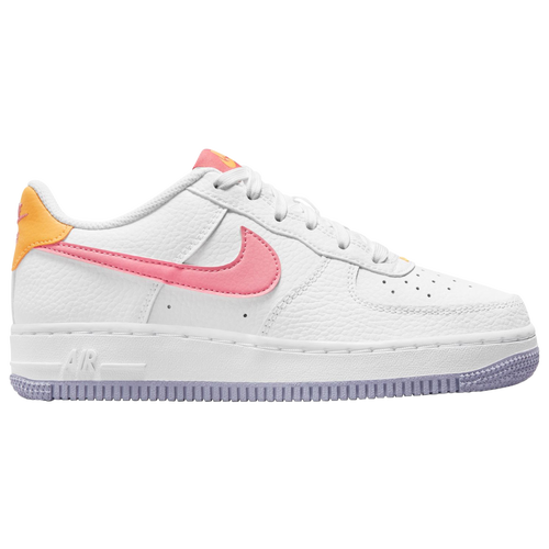 

Nike Air Force 1 - Boys' Grade School White/Laser Orange/Indigo Haze Size 7.0