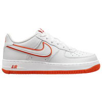 Air force 1 white best sale grade school