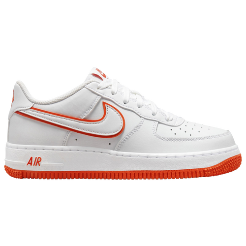

Boys Nike Nike Air Force 1 Low - Boys' Grade School Basketball Shoe Picante Red/White/White Size 06.0