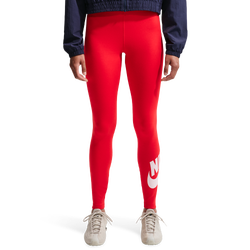 Women's - Nike NSW Classic Graphic HR Futura Tights - University Red/White