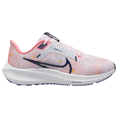 

Nike Womens Nike Zoom Pegasus 40 - Womens Running Shoes Pink/Midnight Navy/Coral Size 8.0