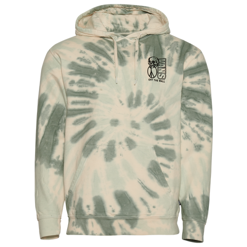 Vans Mens  Need Peace Dye Hoodie In Green/black