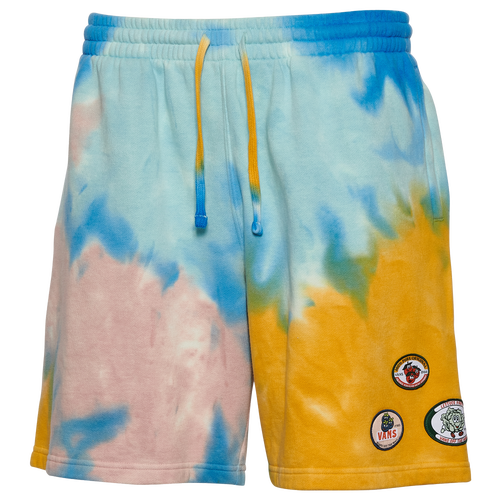 

Vans Mens Vans Fruit Stickers Loose Fleece Shorts - Mens Blue/Multi Size XL