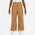 Nike NSW Metro Grand Carpenter Pants - Girls' Grade School Brown/White