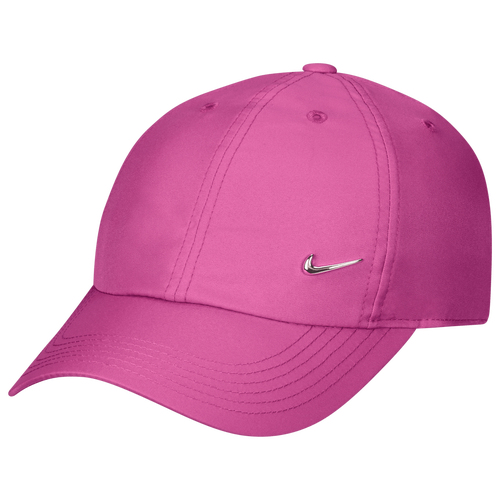 Shop Nike Boys   H86 Metal Swoosh Cap In Purple/silver