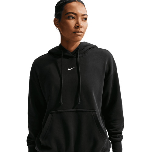  - Nike Phoenix Fleece OS Pullover Hoodie - Black/White