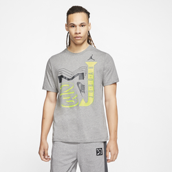 Men's - Jordan Sport DNA HBR T-Shirt - Grey/Green