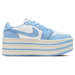 Women's - Jordan Air Jordan 1 Triple Stack - Psychic Blue/Psychic Blue/White