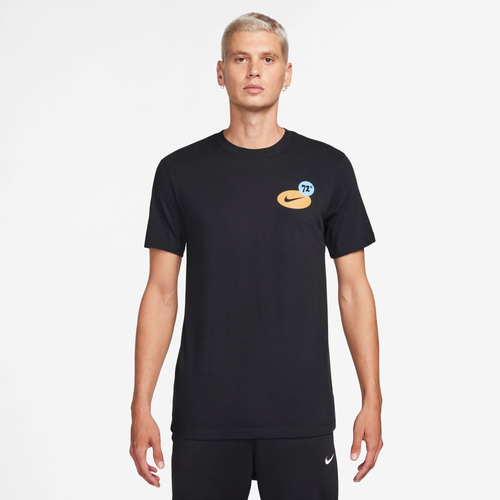 

Nike Mens Nike Dri-FIT 3MO GFX T-Shirt - Mens Black/Yellow Size S