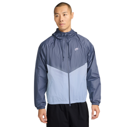 Men's - Nike NSW Windrunner Jacket - Ice Blue/Diffused Blue