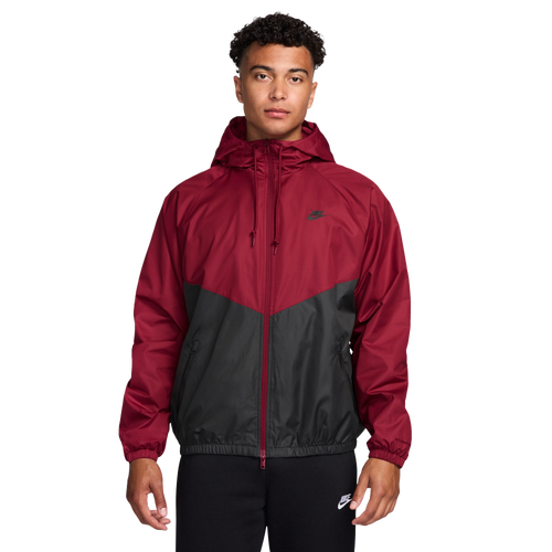 Nike NSW Windrunner Jacket - Nike Team Crimson/Black