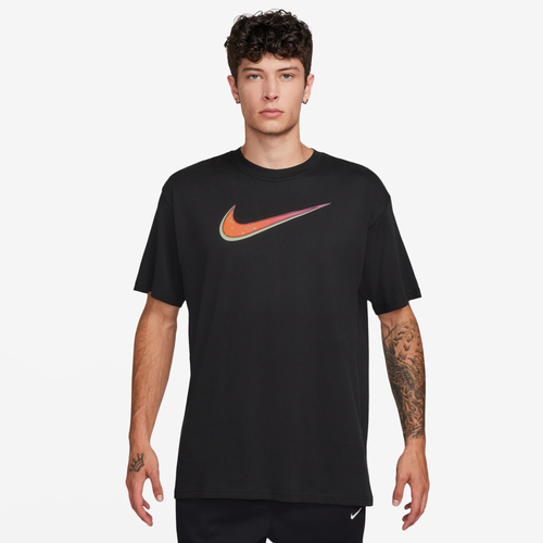Shop Nike Mens  Lebron James M90 Su24 T-shirt In Black/multi