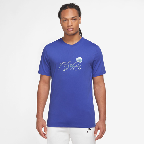 

Jordan Mens Jordan Brand Short Sleeve Crew - Mens Lapis Size S