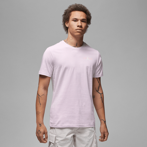 

Jordan Mens Jordan Essential Crew - Mens Iced Lilac/Sail Size XL