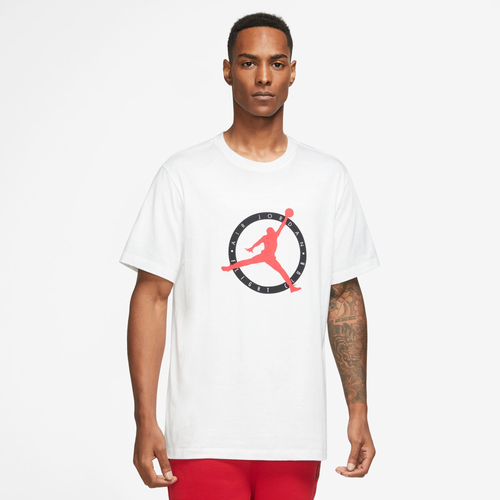 

Jordan Mens Jordan Flight MVP Crew - Mens White/Pink Size XXL