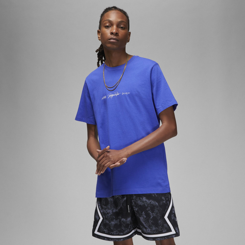 

Jordan Mens Jordan Sport T-Shirt - Mens Lapis Size L