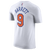 Nike NBA Name & Number T-Shirt - Men's White/Blue