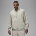 Jordan Dri-FIT Sport Crossover Fleece Pullover - Jordan White/Grey Heather