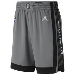 Men's - Jordan NBA Statement Swingman Shorts - Dark Steel/Black