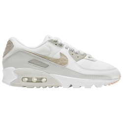 Women's - Nike Air Max 90 - White/Brown