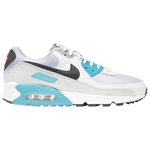 White/Iron Grey/Chlorine Blue- Nike Am 90-wh/gry/cbl