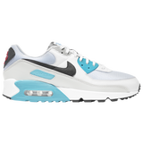 White/Iron Grey/Chlorine Blue - Nike Am 90-wh/gry/cbl