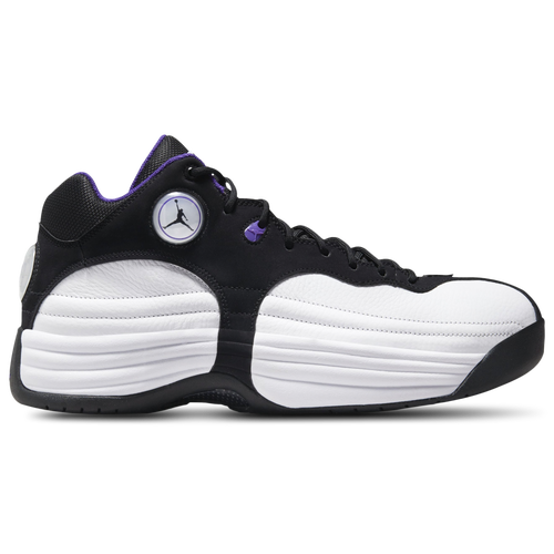 

Jordan Mens Jordan Jumpman Team 1 - Mens Basketball Shoes Purple/White/Black Size 11.0